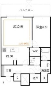 白金ザスカイ 604 間取り図