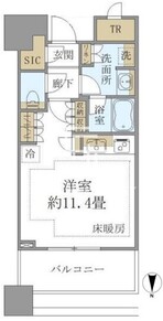 白金ザスカイ 625 間取り図